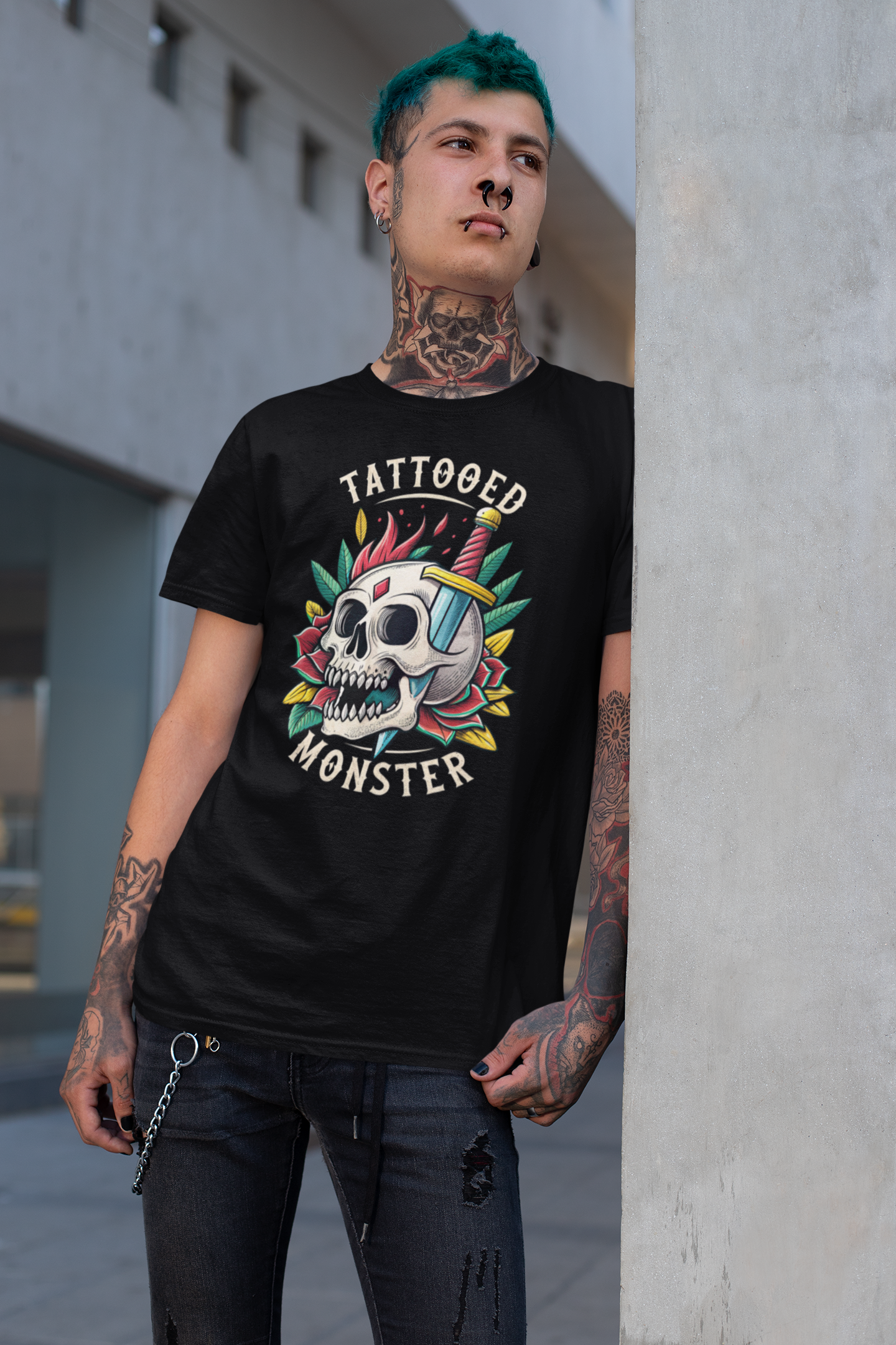 TATTOOED MONSTER - Unisex classic tee