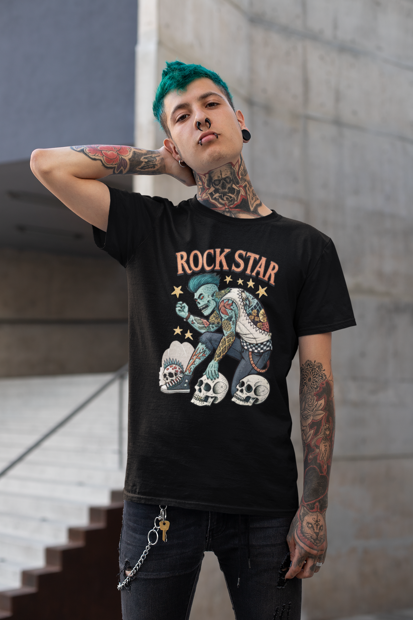 ROCK STAR - Unisex classic tee