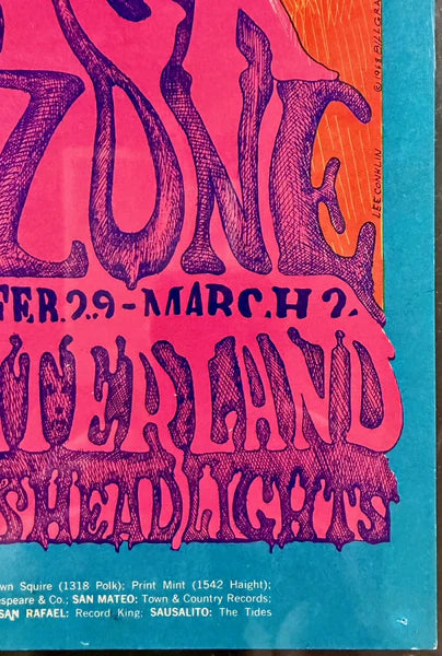 BG-109 - Cream - Original 1968 Poster - Fillmore/Winterland - CGC Graded 5.0