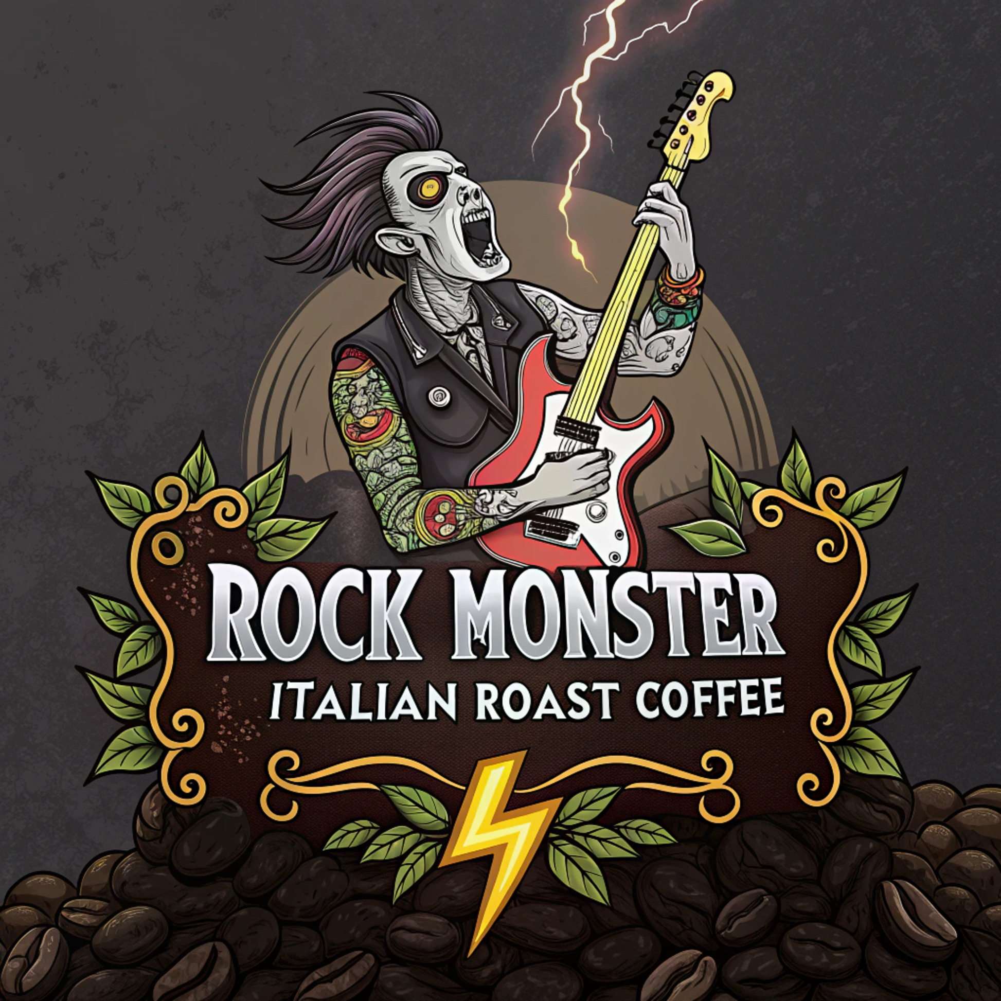 ROCK MONSTER - Italian Roast-Coffee