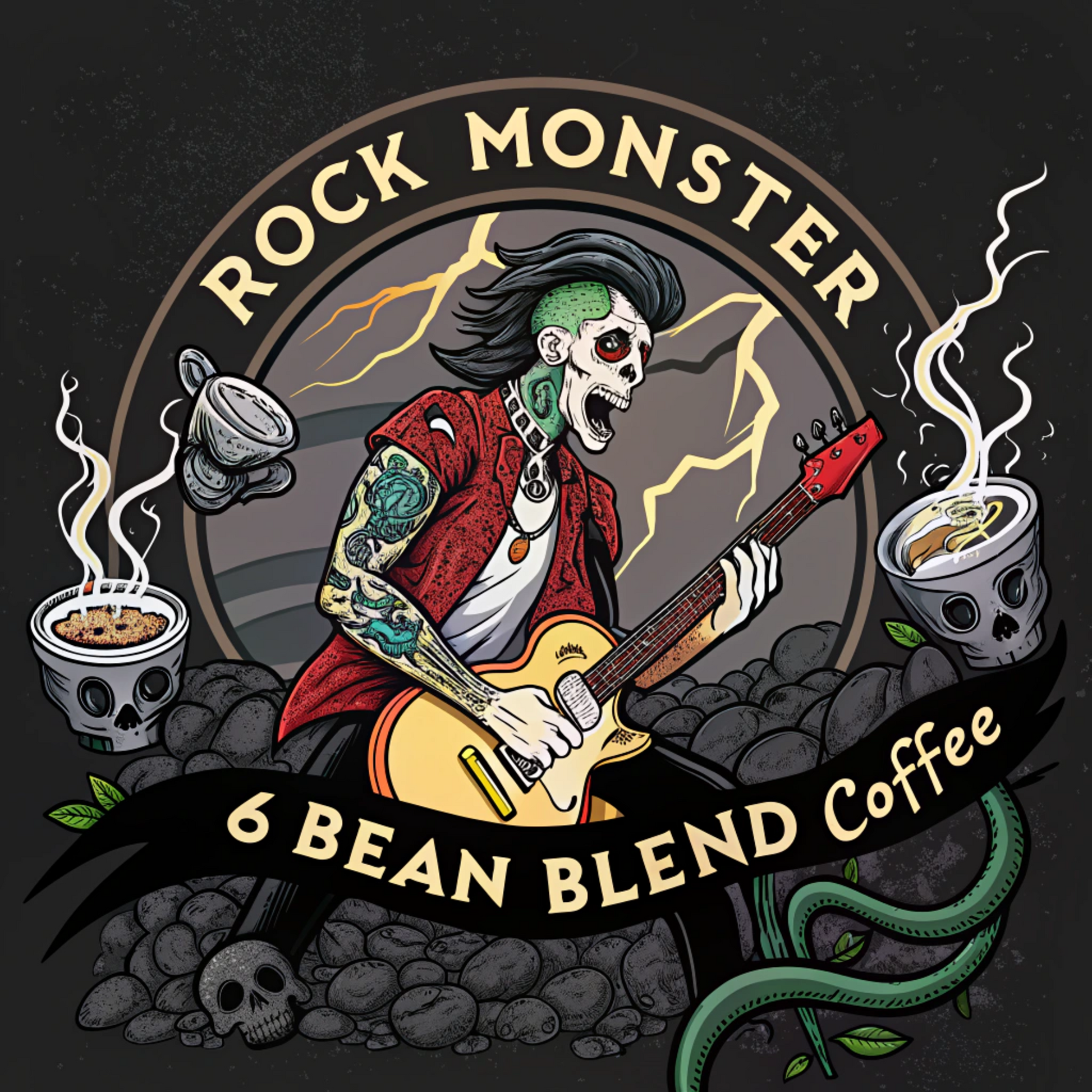 Rock Monster - 6 Bean Blend-Coffee