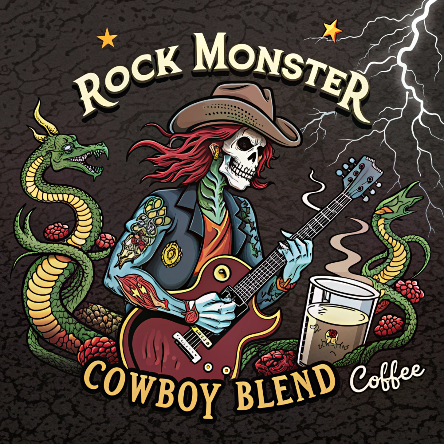 Rock Monster - Cowboy Blend-Coffee