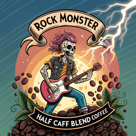 Rock Monster - Half Caff Blend-Coffee