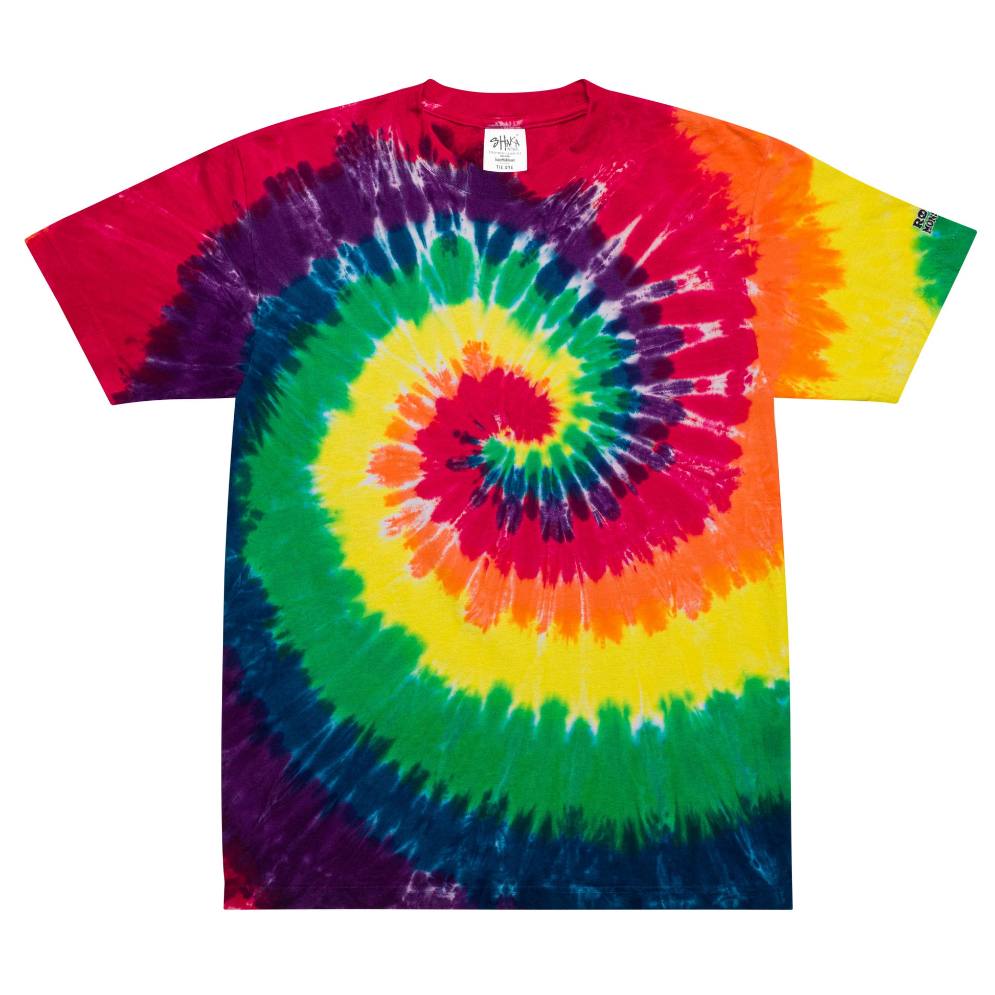 Rock Monster / CLASSIC RAINBOW - Oversized tie-dye t-shirt